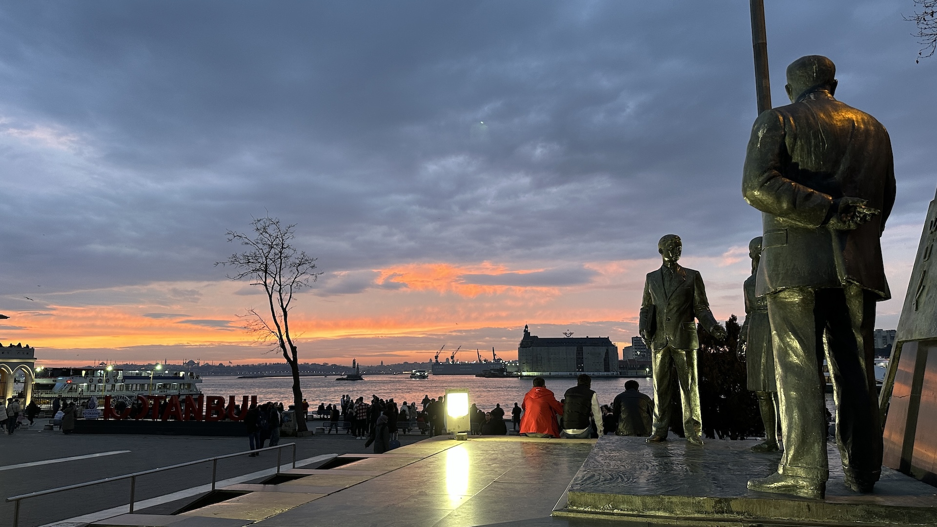 Kadıköy Gün Batımı, 4 Şubat 2024